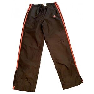 Adidas Black Pants with pink Accents